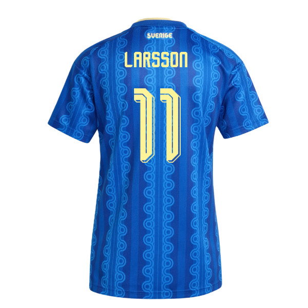 2026-2027 Sweden Away Shirt (Womens) (Larsson 11)-SoccerKits Hub | Buy Soccer Jerseys Online